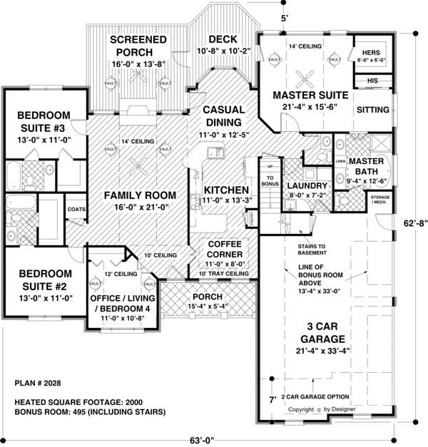Floorplan image of The Pepperstone House Plan